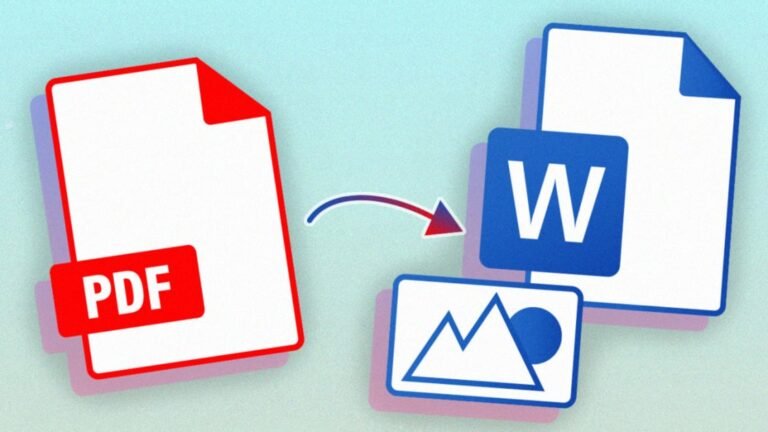 How to Convert PDFs to Word Documents and Image Files How to Convert PDFs to Word Documents and Image Files